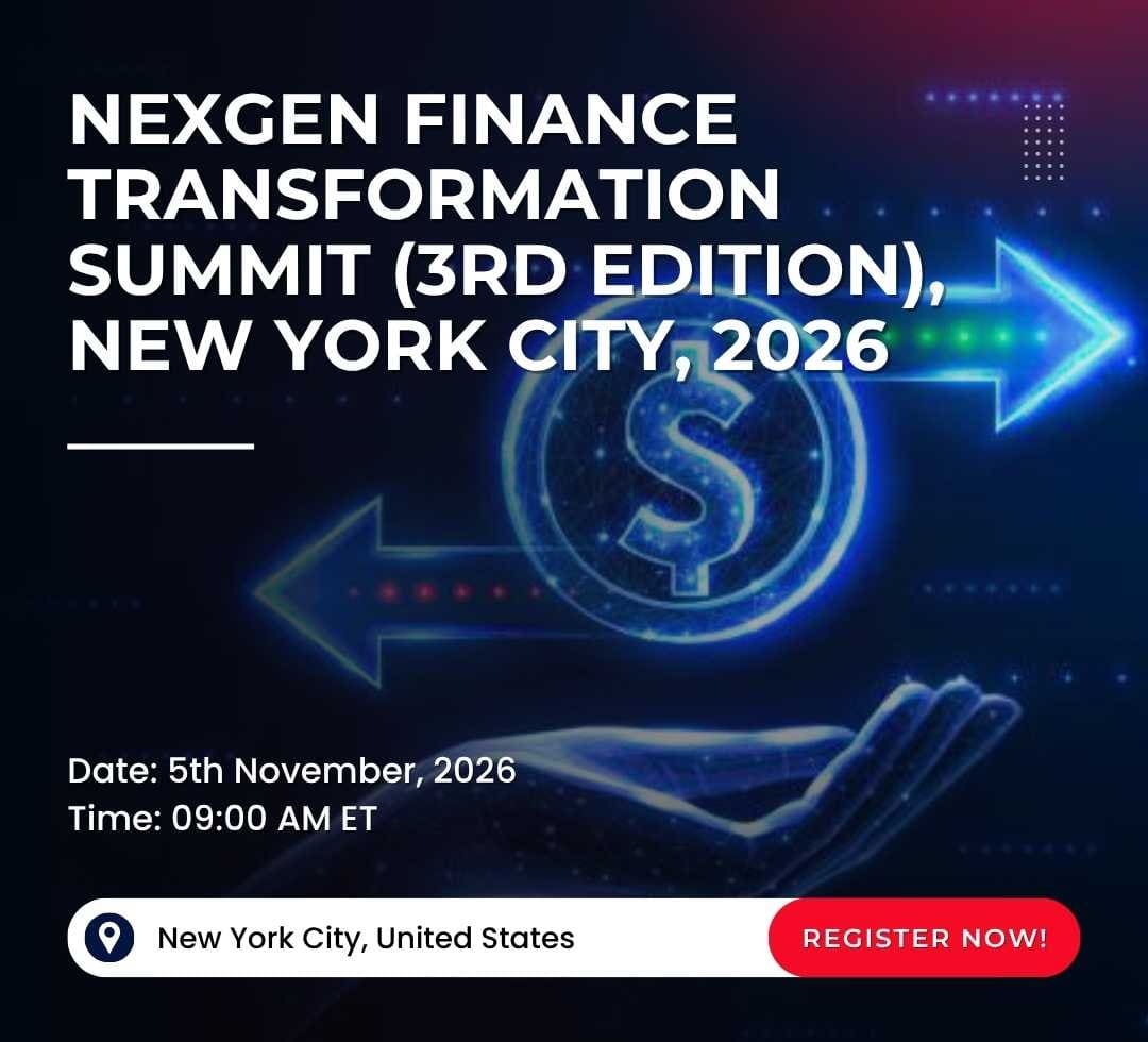 NexGen Finance Transformation Summit (3rd Edition), New York City, 2026